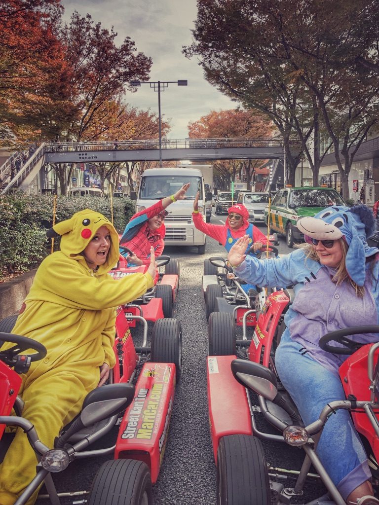 Want to race in a Mario Kart? Go to Japan, when you can