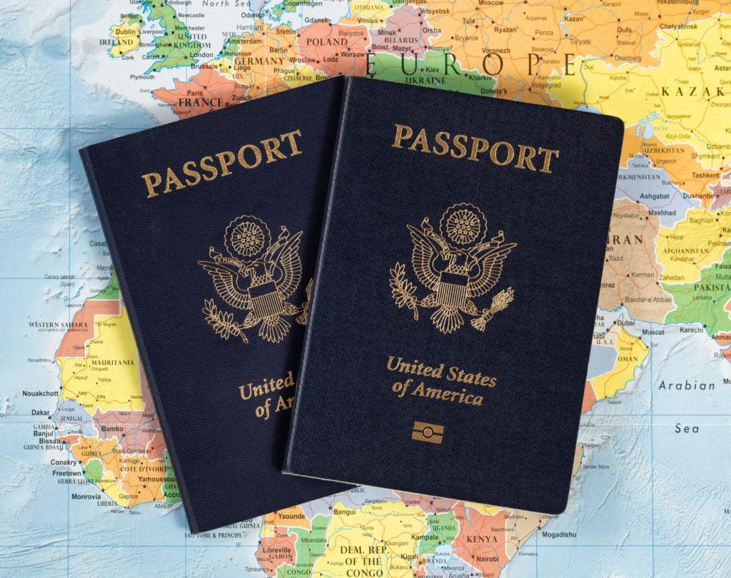 Get your passport to start traveling