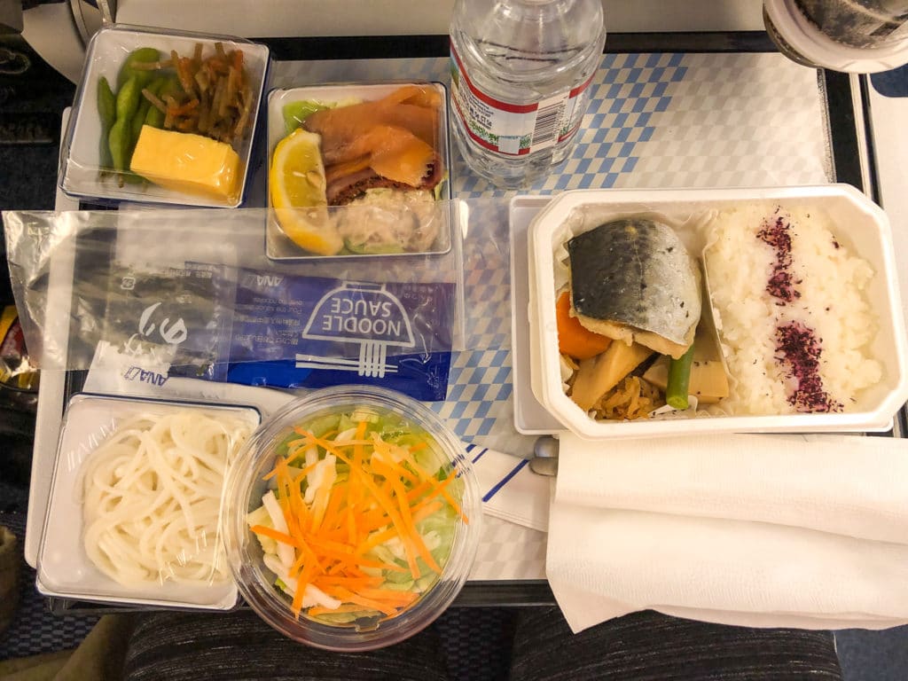 Japan Air Lines Meal