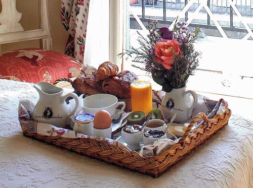 Hotel Caron de Beaumarchais Breakfast Tray