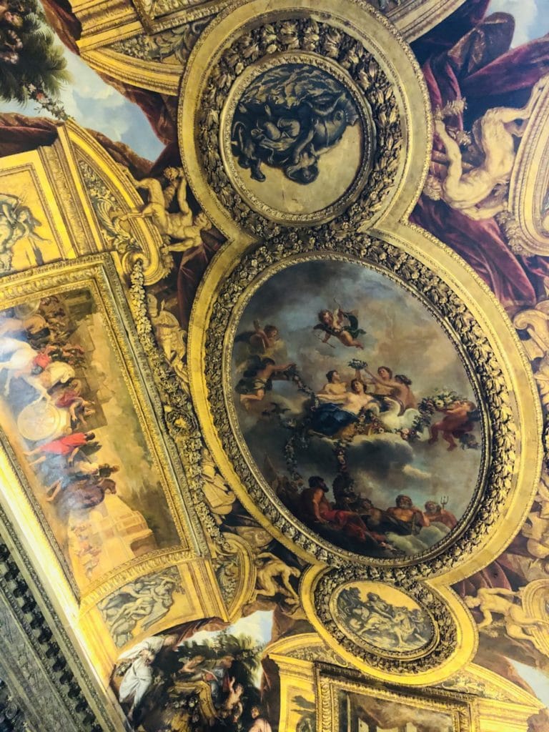 Palace of Versailles Ceiling Artwork